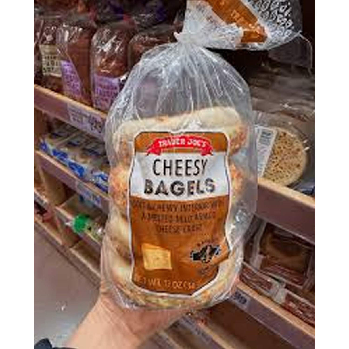 Cheesy Bagels 12 oz Soft & Savory