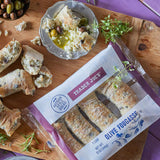 Olive Fougasse 12 oz Rustic & Flavorful