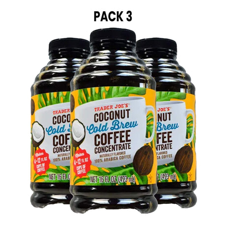 Coconut Cold Brew Coffee Concentrate 16 oz