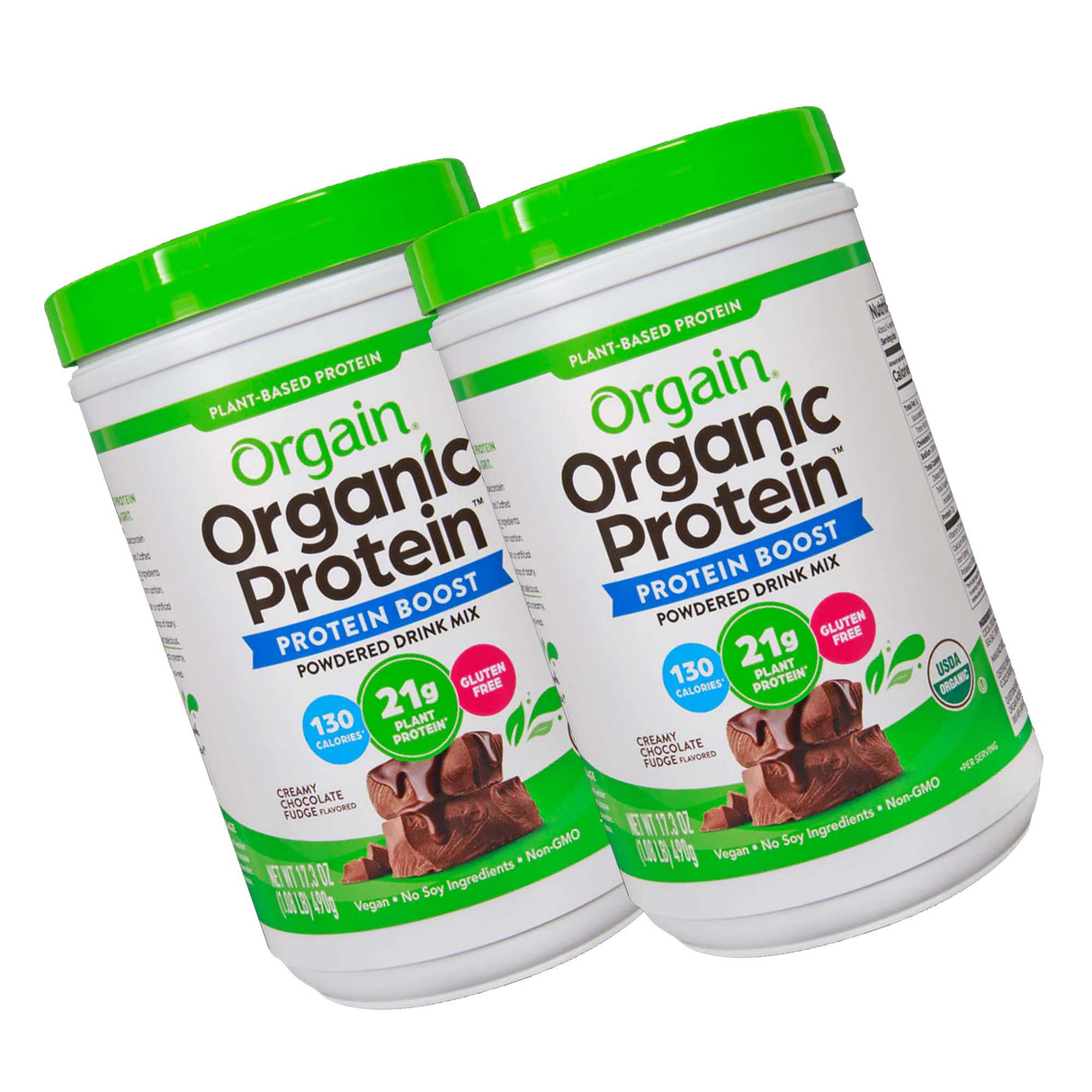 Traders Joe's Orgain® Creamy Chocolate Fudge Organic Protein Boost Powder