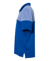 Adidas® Heathered 3-Stripes Colorblocked Polo