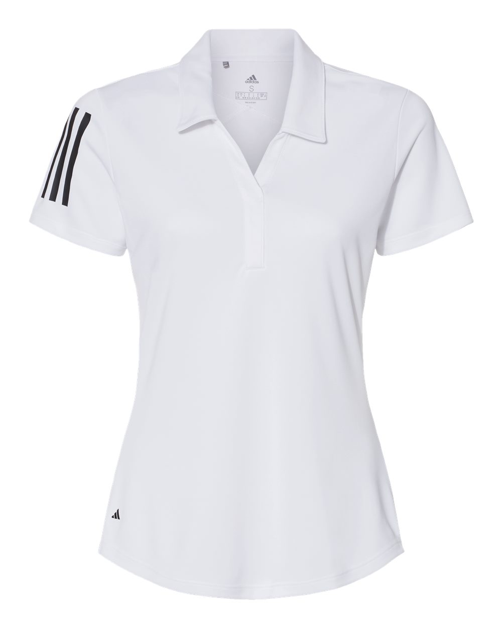 Adidas® Women's Floating 3-Stripes Polo