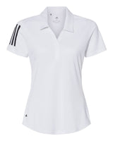 Adidas® Women's Floating 3-Stripes Polo