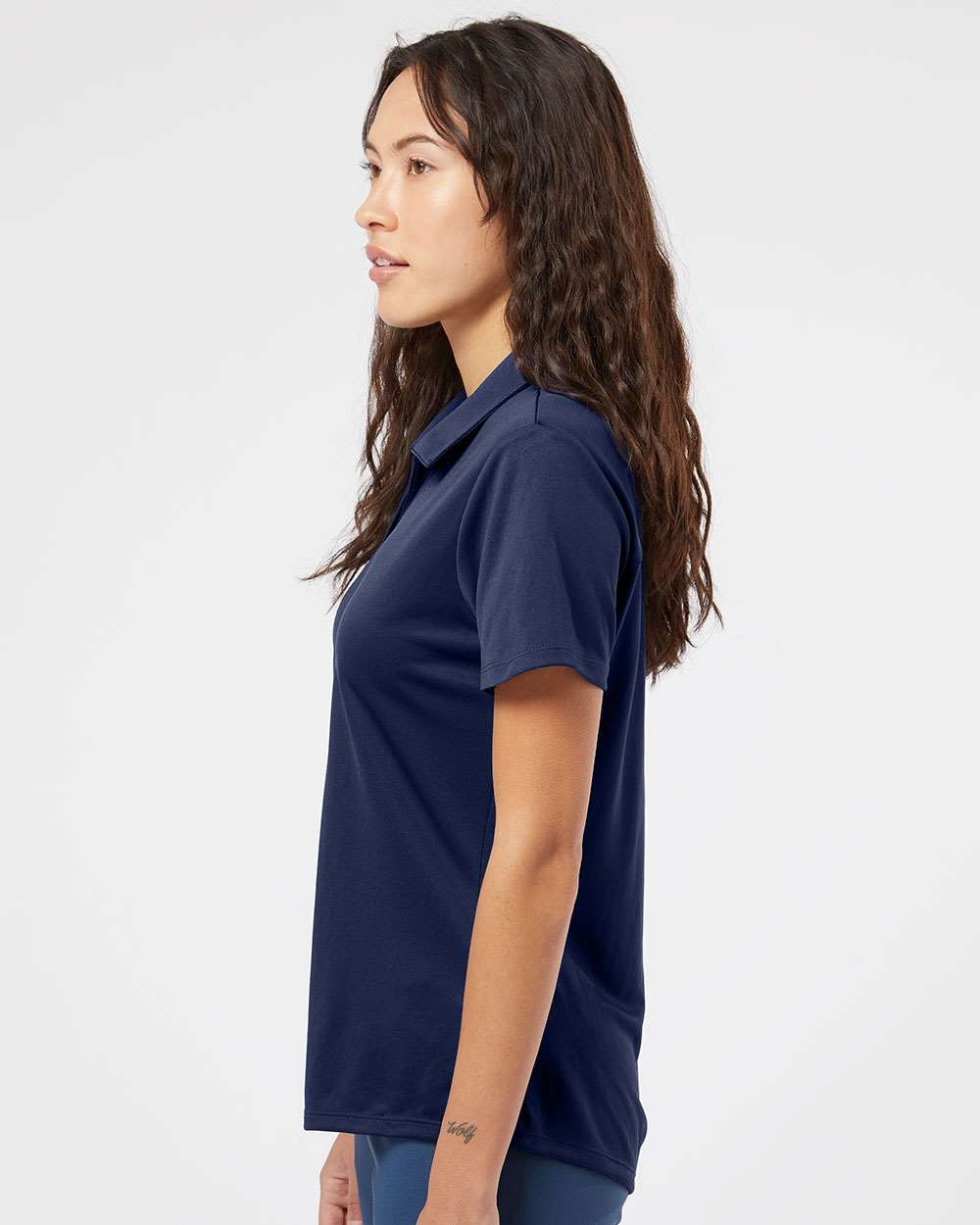 Adidas® Women's Floating 3-Stripes Polo