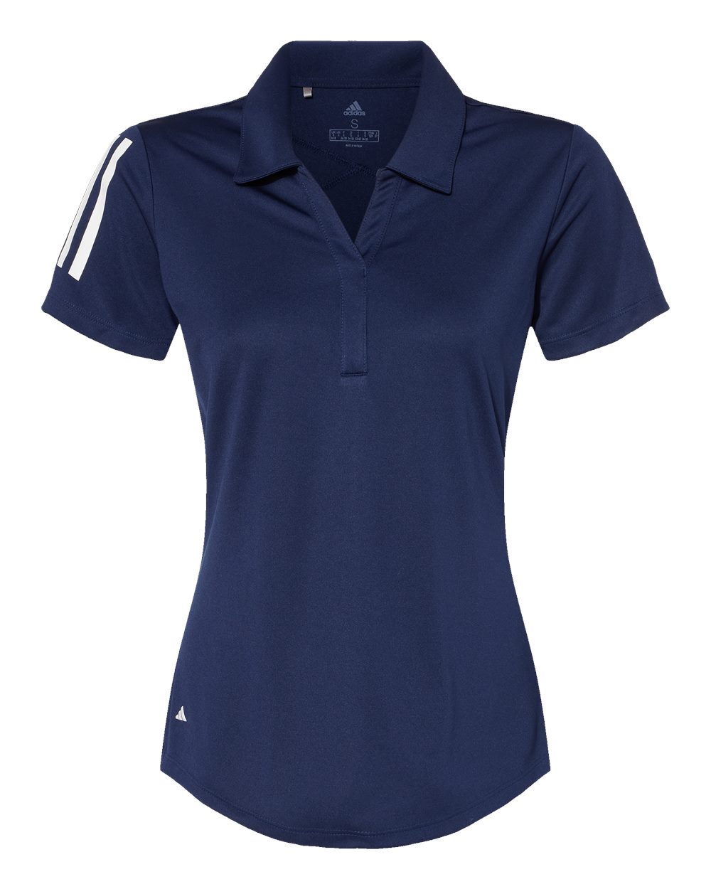 Adidas® Women's Floating 3-Stripes Polo