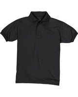 Hanes® Youth EcoSmart Jersey Knit Polo
