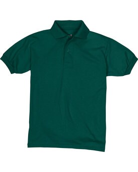 Hanes® Youth EcoSmart Jersey Knit Polo
