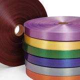 Satin Finish Poly Ribbon 3/4 '' X 250 yd Chocolate Color