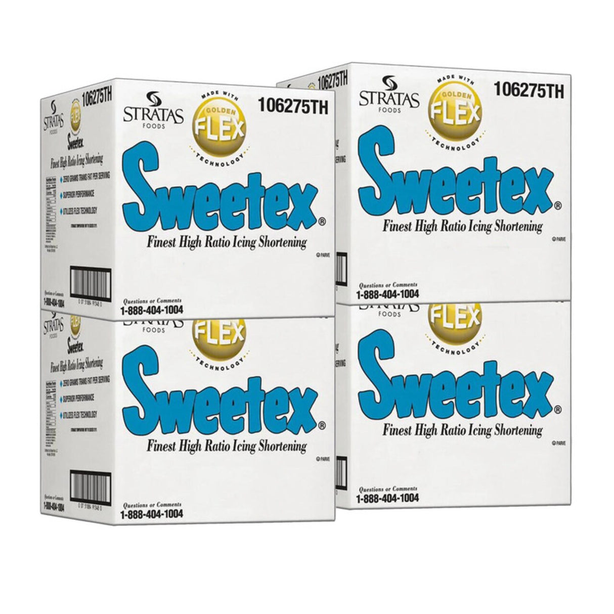 Golden Flex Icing Shortening High Ratio For Smooth Stable Buttercream & Cakes 5lb