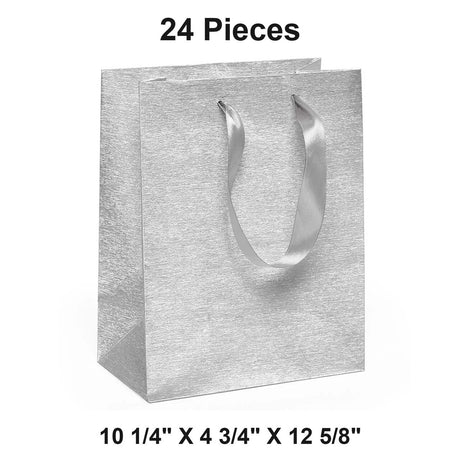 Metallic Euro Totes Brushed Finish 10 1/4'' X 4 3/4'' X 13 5/8'' Retail