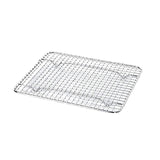 Chrome Plated Footed Wire Pan Grate 18 x 10 Full Size