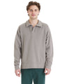 ComfortWash by Hanes® Garment Dye Polo Collar Sweatshirt