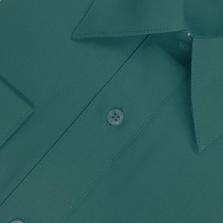 Teal Long Sleeve Polo Shirt