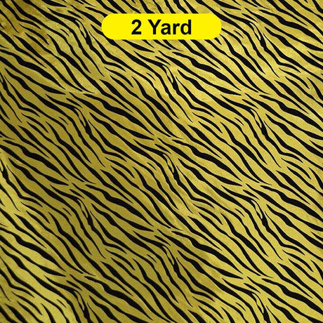 Zebra Flocking Taffeta Flocking Velvet Zebra Fabric 60" Wide