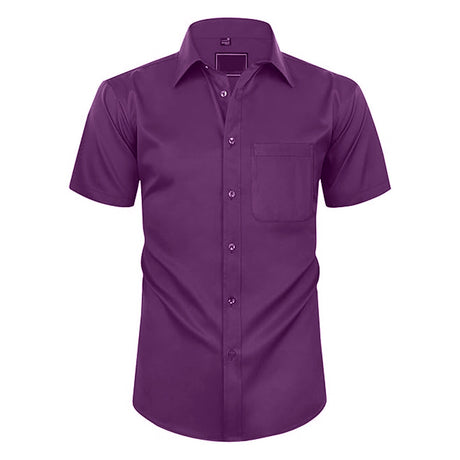 Purple Slim Fit Polo Shirt