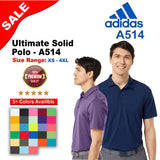 Adidas® Ultimate Solid Polo
