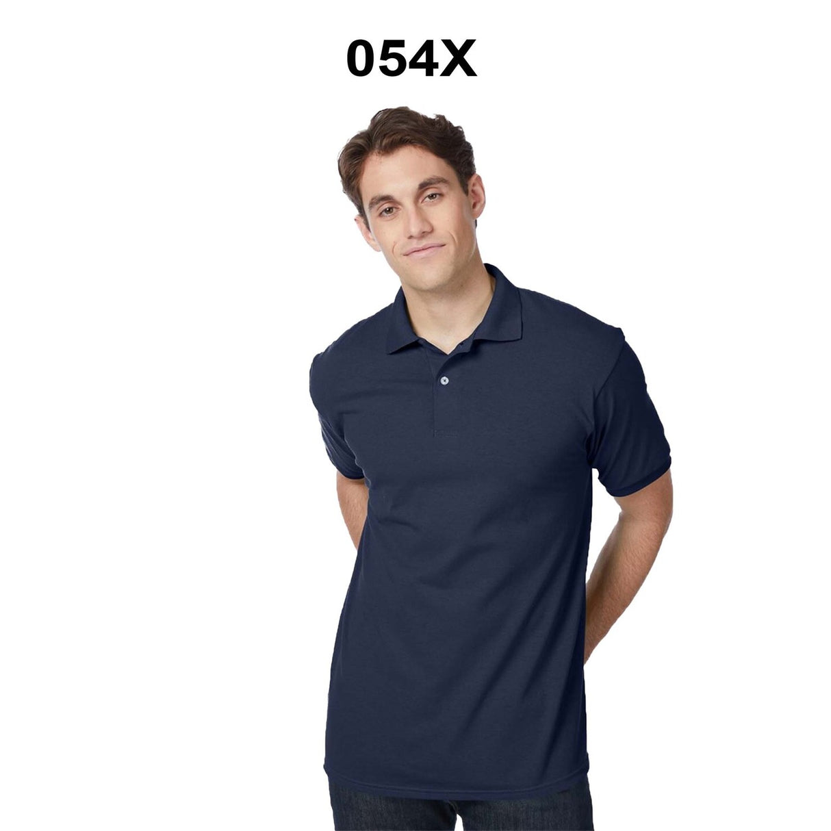 Hanes® Ecosmart Jersey Polo T-shirt For Men