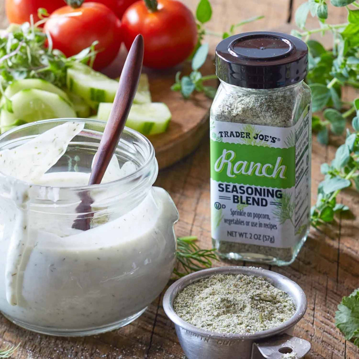 Trader Joe’s Ranch Seasoning Blend 2 Oz