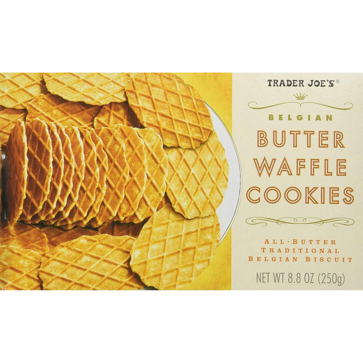 Belgian Butter Waffle Cookies 8 oz