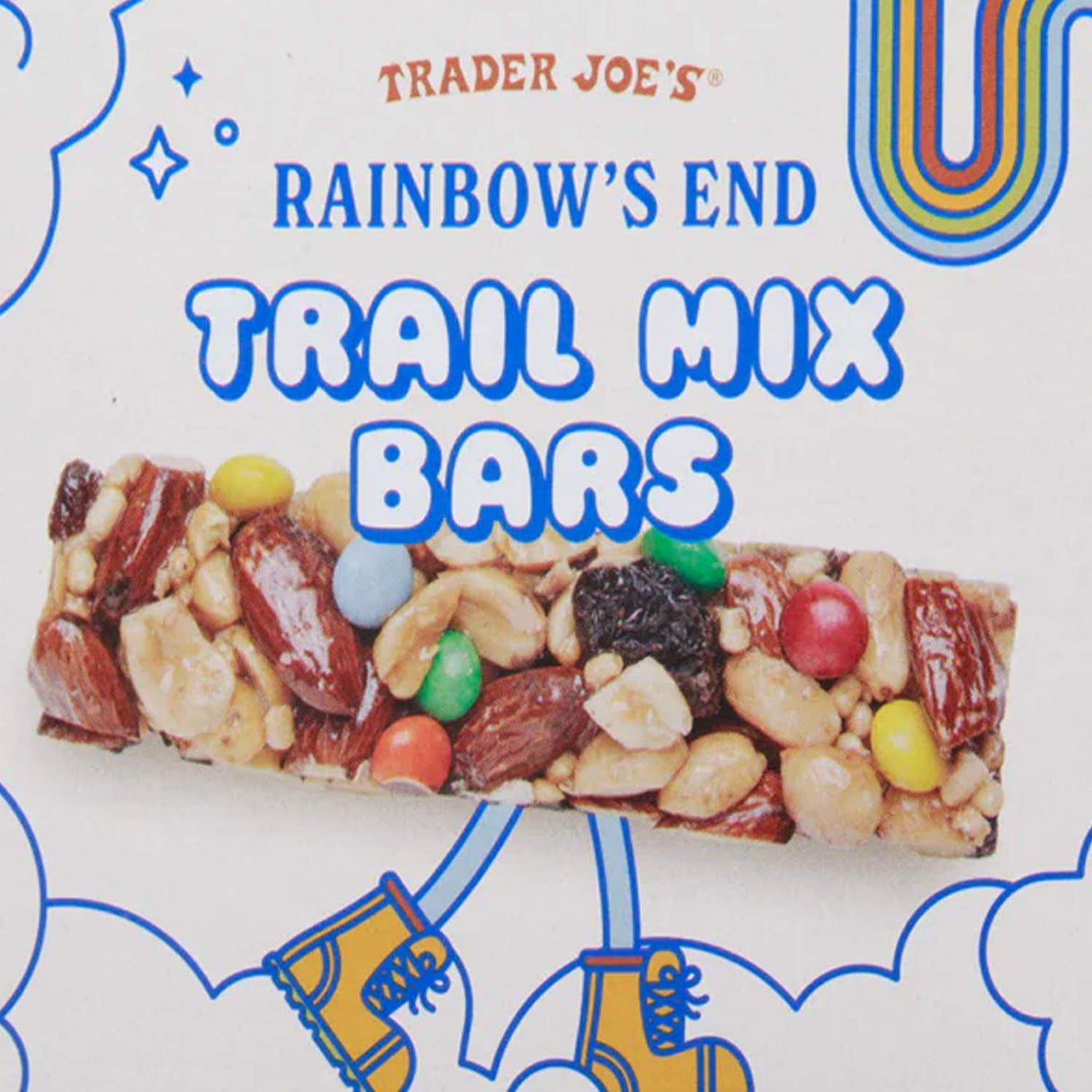 Rainbow's End Trail Mix Bars 1.41 oz Nutty & Energizing