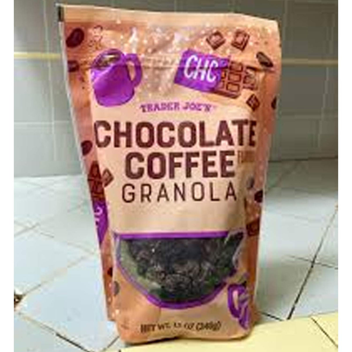 Chocolate Coffee Flavored Granola 12 Oz