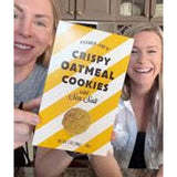 Crispy Oatmeal Cookies with Sea Salt 7 Oz