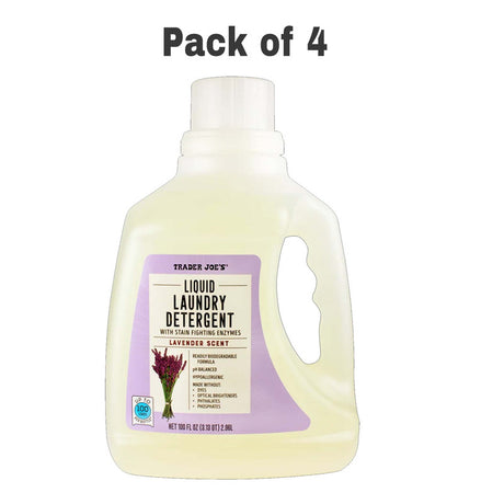 Traders Joe's Liquid Laundry Detergent Lavender Scent