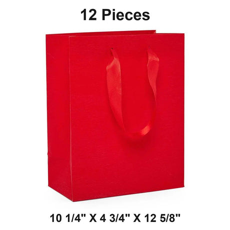 Metallic Euro Totes Brushed Finish 10 1/4'' X 4 3/4'' X 13 5/8'' Elegant
