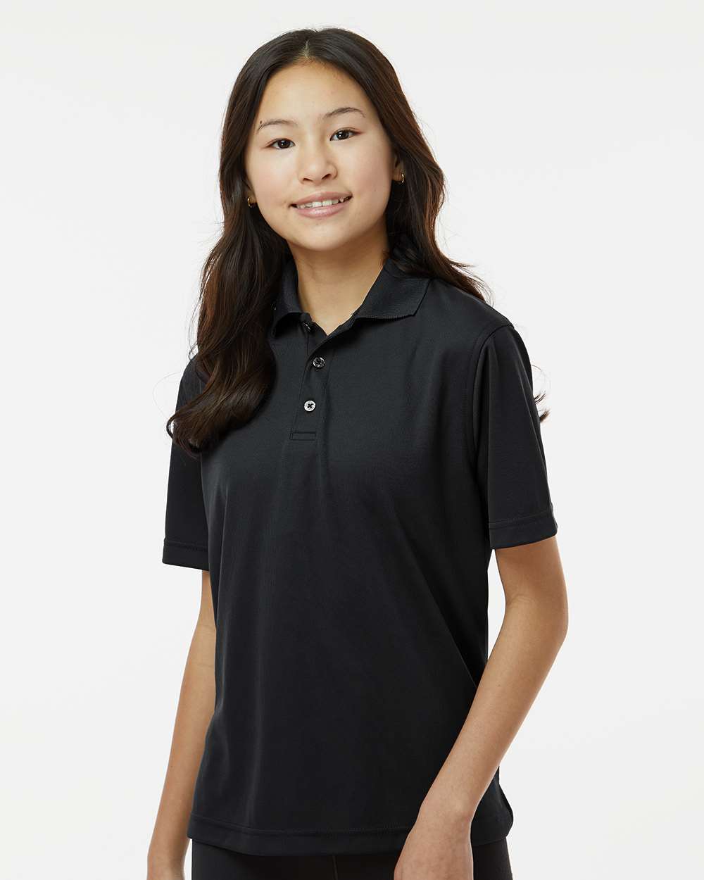 Pack 6: Paragon® - Youth Saratoga Performance Mini Mesh Polo