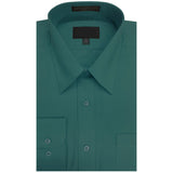 Teal Long Sleeve Polo Shirt