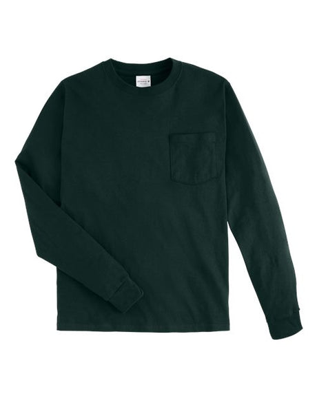 Authentic Long Sleeve Pocket T-Shirt