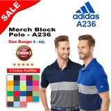 Adidas® Merch Block Polo