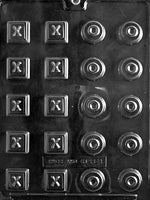 X's And O's Chocolate Truffles Mold - LPV119