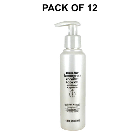 Traders Joe's Lemongrass Coconut Body Oil