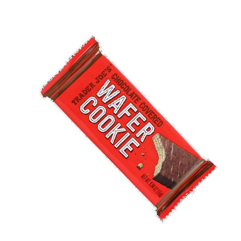 Trader Joe's Chocolate Covered Wafer Cookie Crispy Delight 1.94 oz