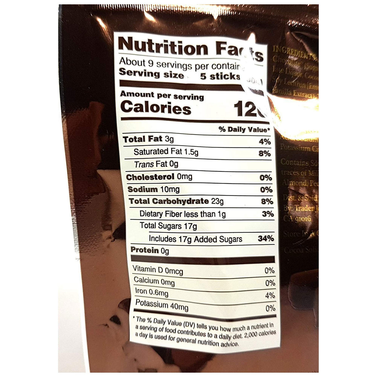 Dark Chocolate Orange Sticks 4 oz