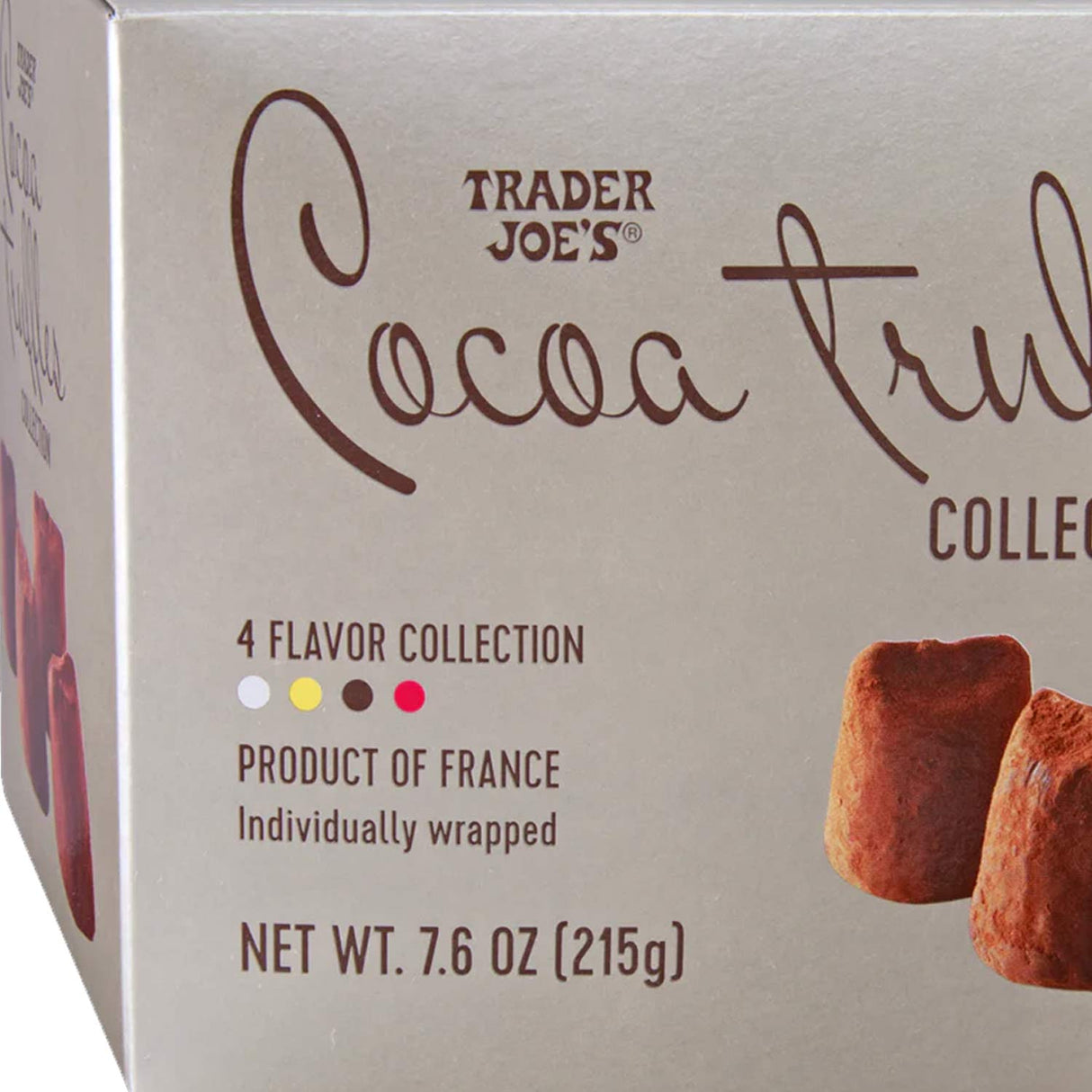 Cocoa Truffles Collection 7.6 Oz Box