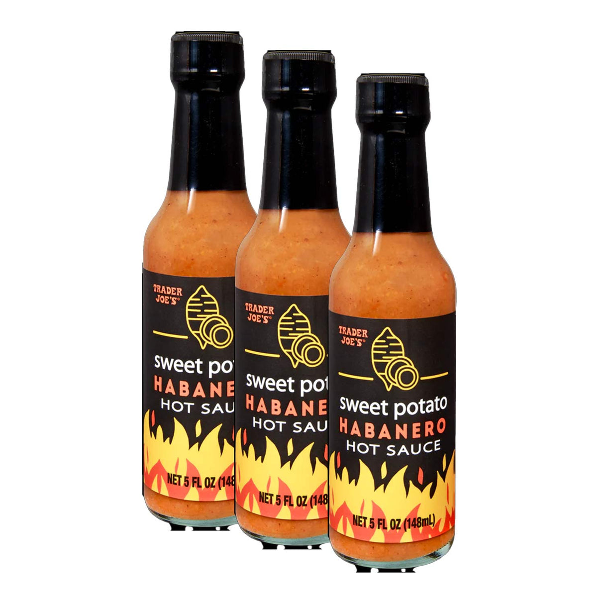 Sweet Potato Habanero Hot Sauce 5 fl oz