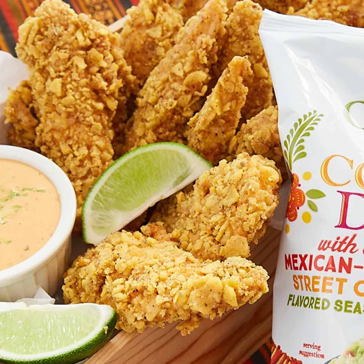 Trader Joes Organic Elote Corn Chip Dippers/9.75 Oz