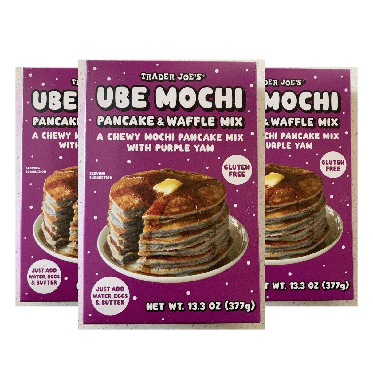 Ube Mochi Pancake & Waffle Mix 16 oz