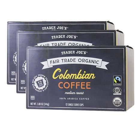 Colombian Coffee Cups Fair Trade Organic 10 Cups