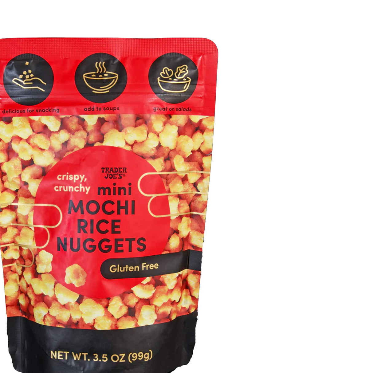 Mini Mochi Rice Nuggets 3.5 oz Crunchy & Flavorful