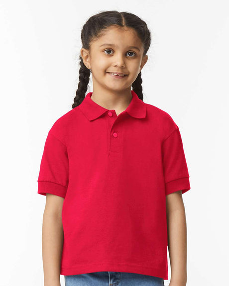 Gildan® Dry Blend Youth Jersey Polo