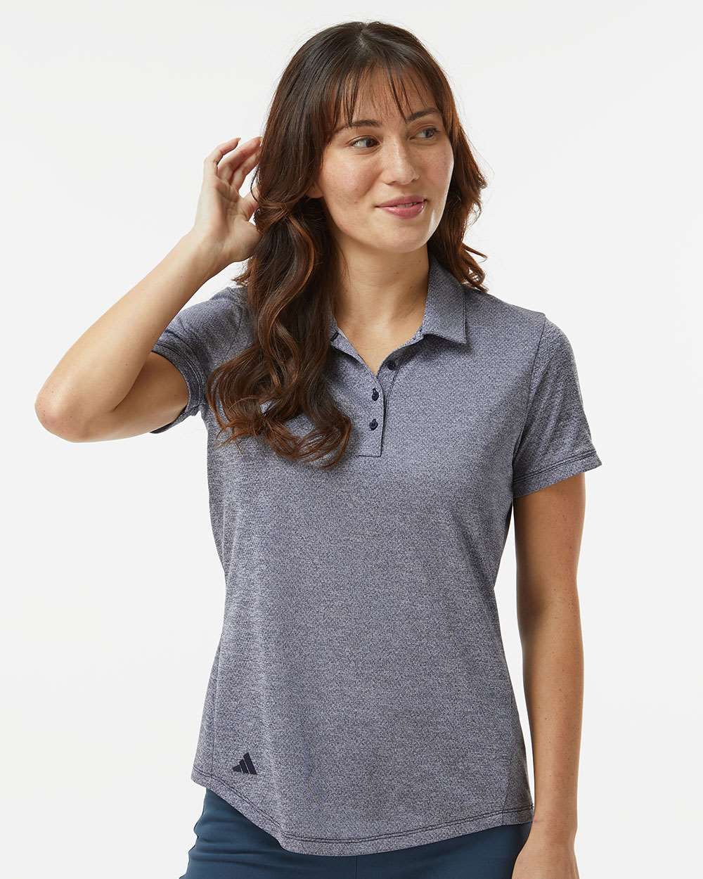 Adidas® Women's Space Dyed Polo