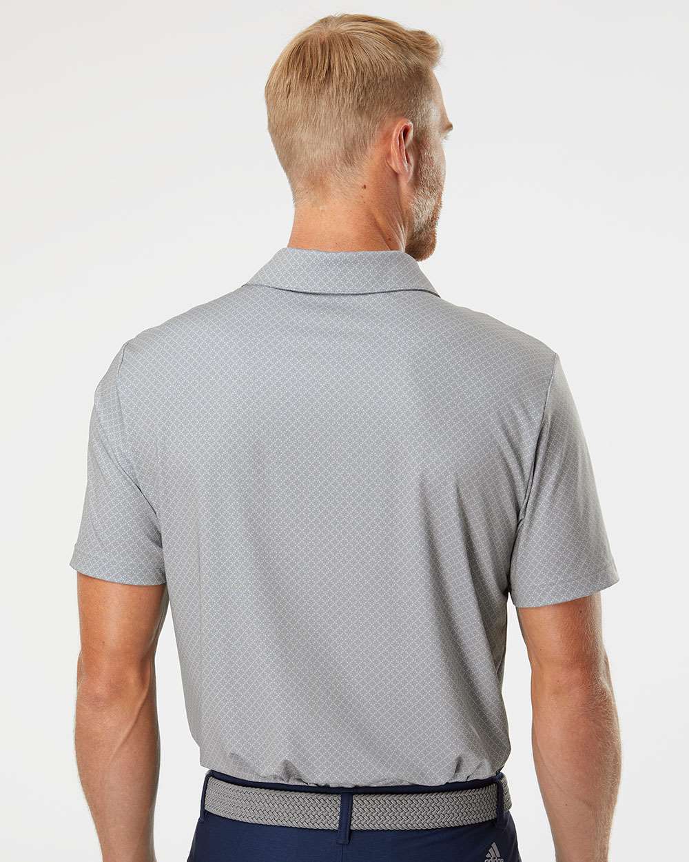 Adidas® Diamond Dot Print Polo