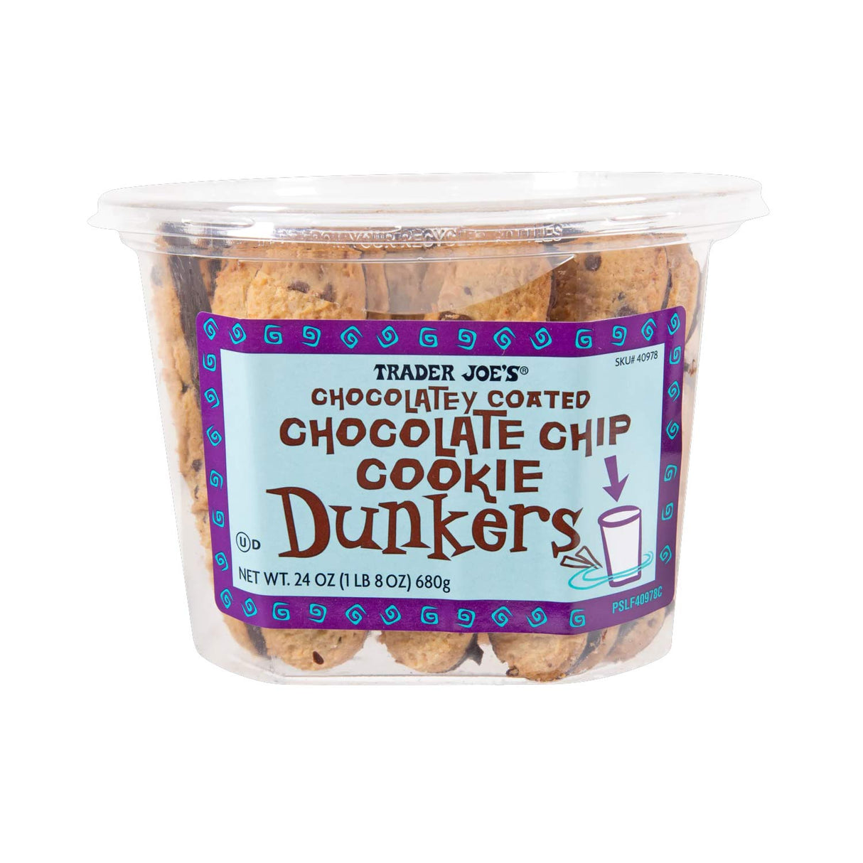 Trader Joe’s Chocolatey Coated Chocolate Chip Dunkers 24 Oz