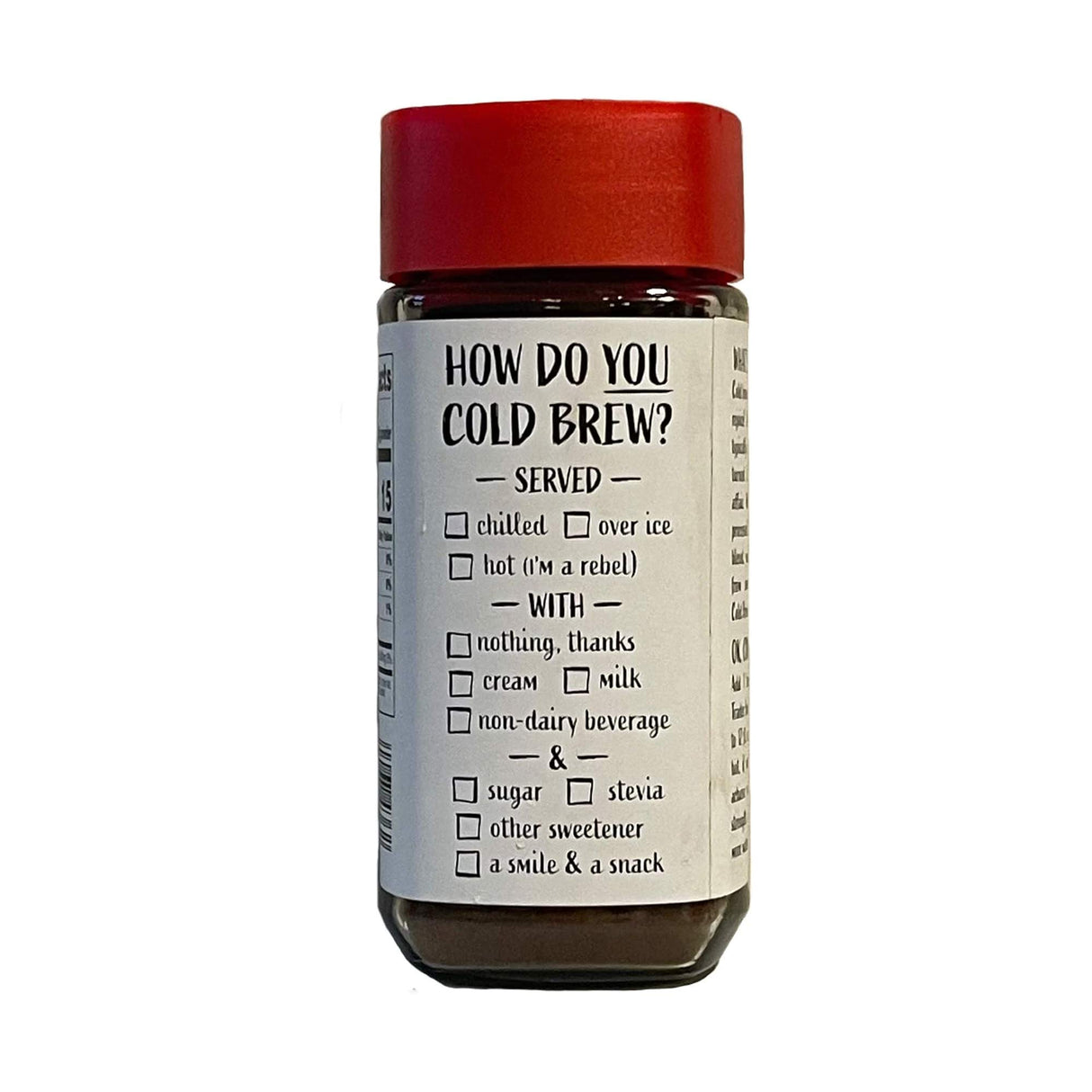 Instant Cold Brew Coffee 10 oz