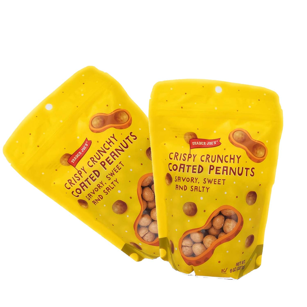 Crispy, Crunchy Coated Peanuts /8 Oz