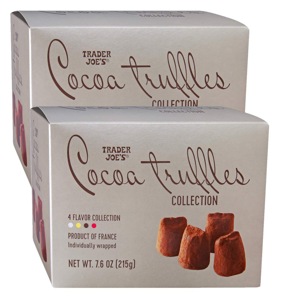 Cocoa Truffles Collection 7.6 Oz Box