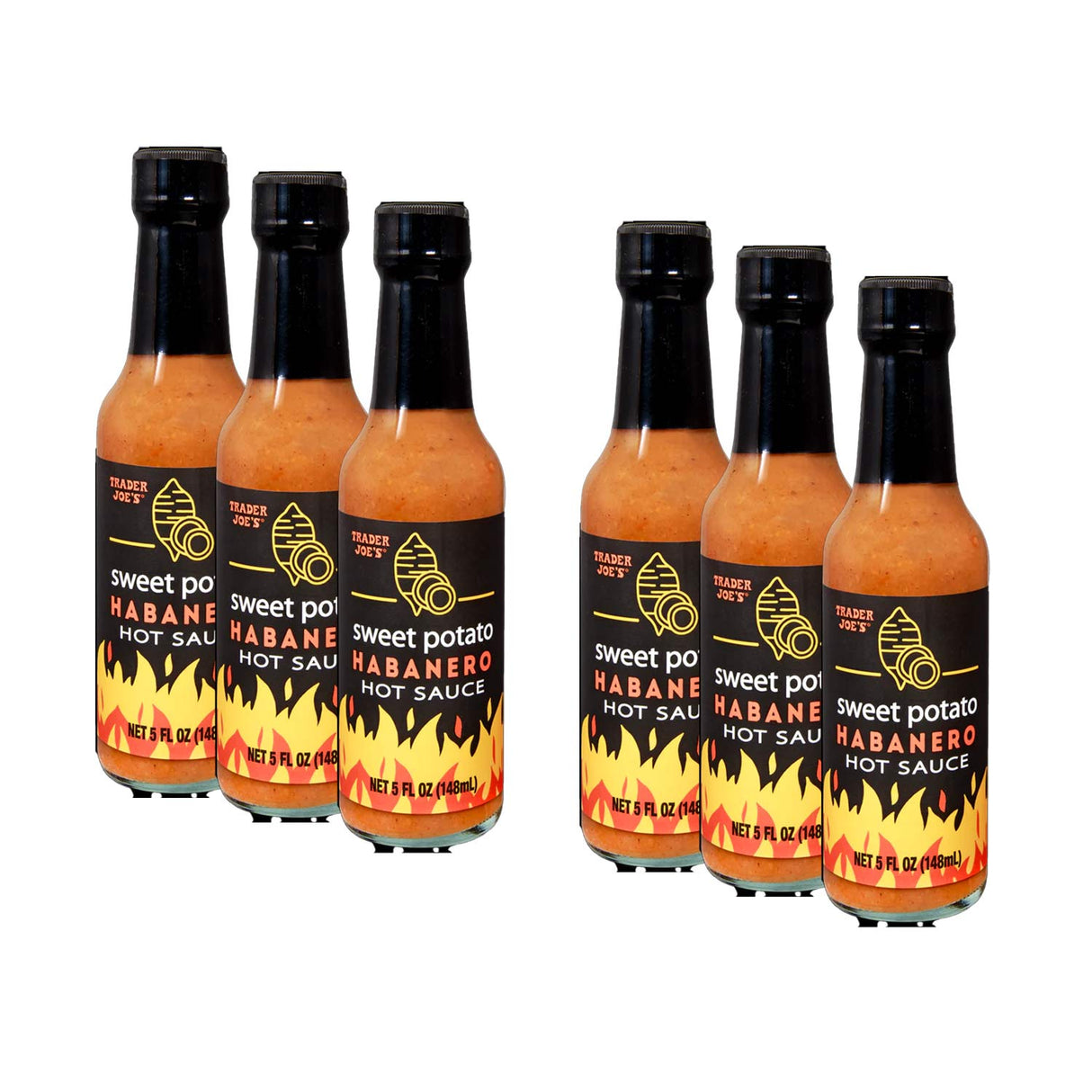 Sweet Potato Habanero Hot Sauce 5 fl oz